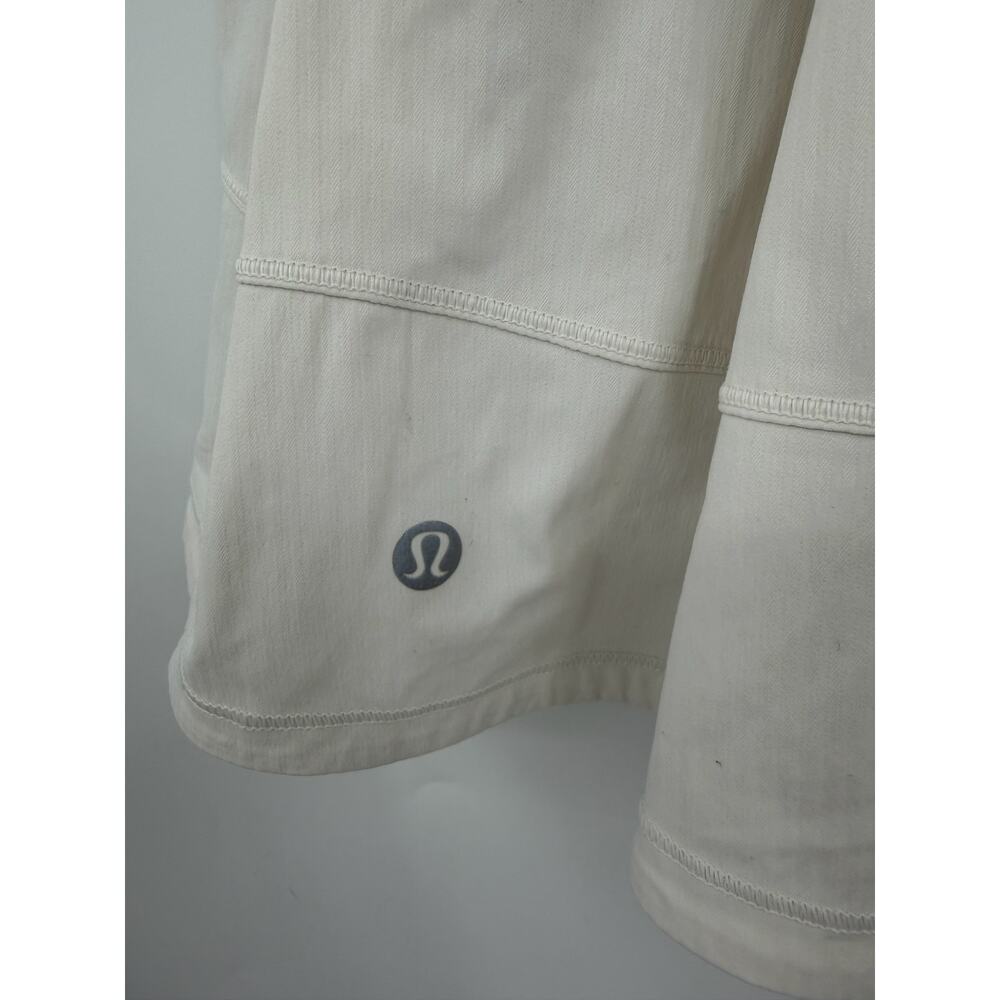 Lululemon White Pace Rival Skirt 13” Tennis Golf Athletic Size 2 Running Yoga - Picture 7 of 14